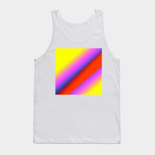 yellow pink red abstract texture background Tank Top